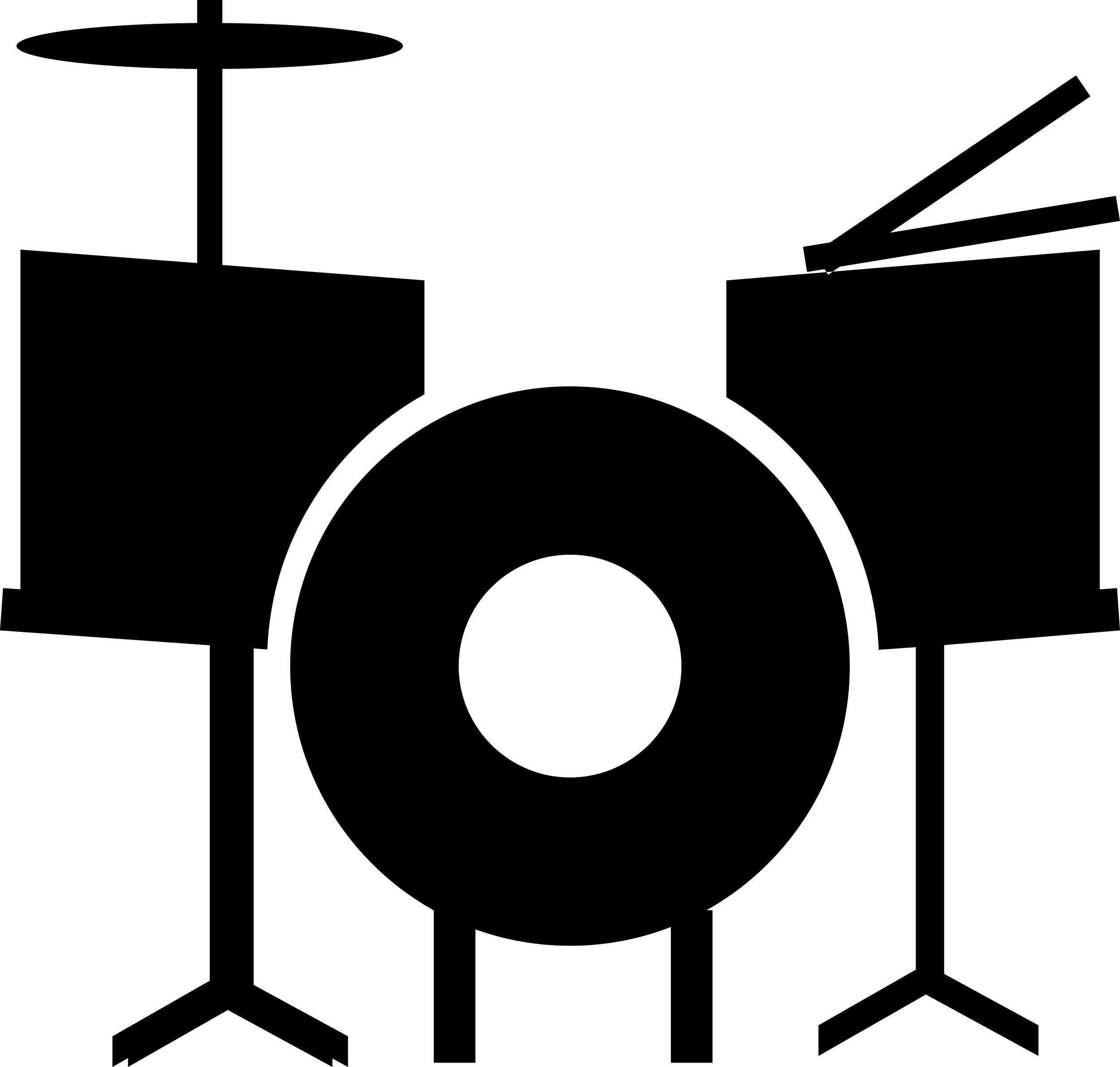 Drummer Set Sticker Svg Vector Free Vectors